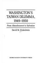 Cover for Washington's Taiwan Dilemma, 1949-1950