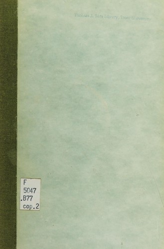 Cover for The growth of peaceful settlement between Canada and the United States