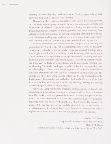 Cover for Science Notebooks, Second Edition