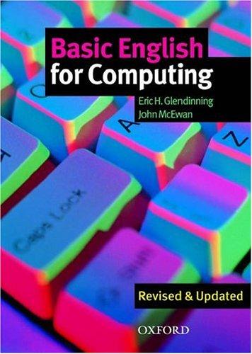 Cover for Basic English for Computing