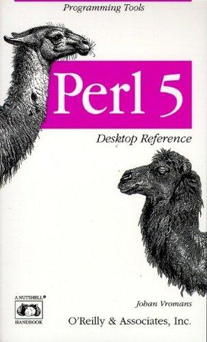 Cover for Perl 5 Desktop Reference