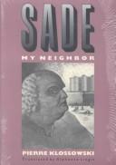 Cover for Sade my neighbor