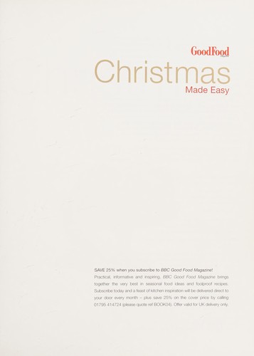 Cover for Christmas Made Easy