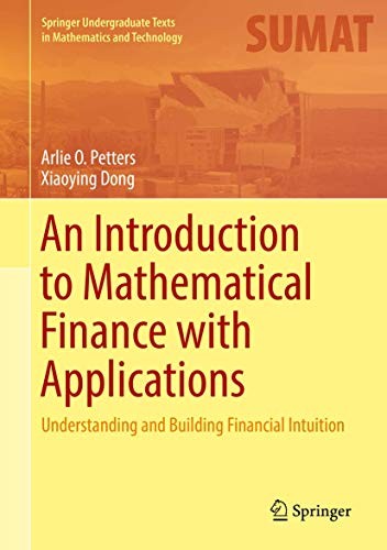 Cover for An Introduction to Mathematical Finance with Applications
