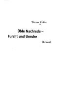 Cover for Üble Nachrede