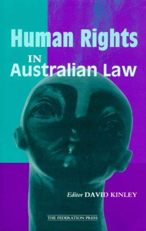 Cover for Human rights in Australian law