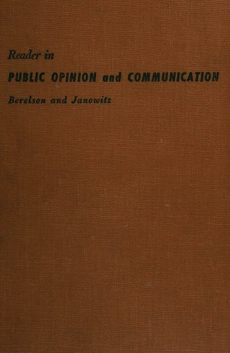 Cover for Reader in Public Opinion and Communication