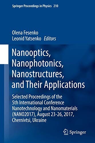 Cover for Nanooptics, Nanophotonics, Nanostructures, and Their Applications