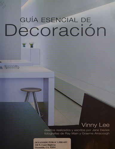 Cover for Guía esencial de decoración