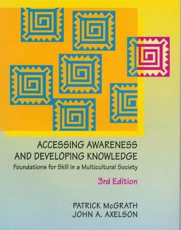 Cover for Accessing Awareness and Developing Knowledge