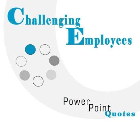 Cover for Challenging Employees PowerPoint Quotes