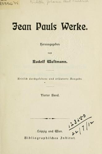 Cover for Werke