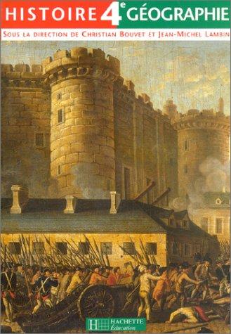 Cover for Histoire - géographie, 4e