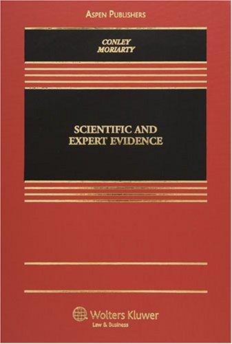 Cover for Scientific and Expert Evidence