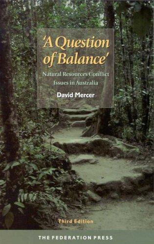 Cover for A question of balance
