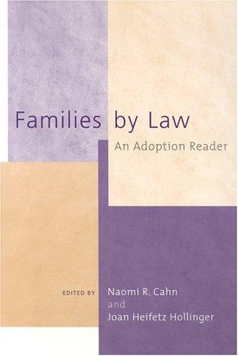 Cover for Families by Law