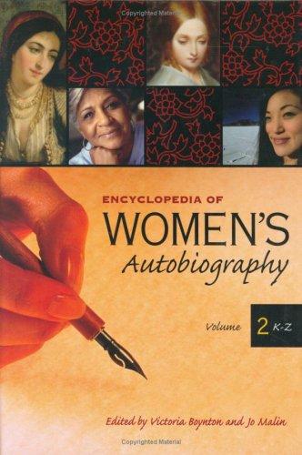 Cover for Encyclopedia of women's autobiography