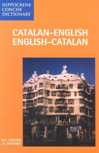 Cover for Catalan-English/English-Catalan Dictionary (Hippocrene Concise Dictionary)