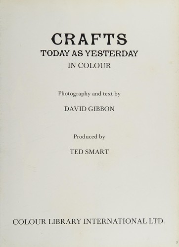 Cover for Crafts