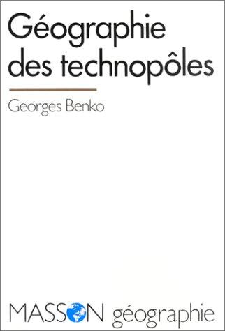 Cover for Géographie des technopôles