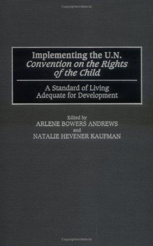 Cover for Implementing the U.N. Convention on the Rights of the Child