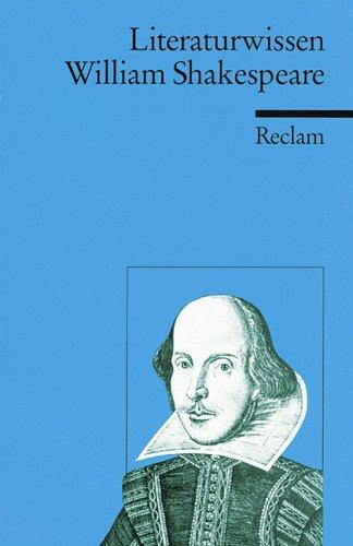 Cover for William Shakespeare. Literaturwissen für Schule und Studium.