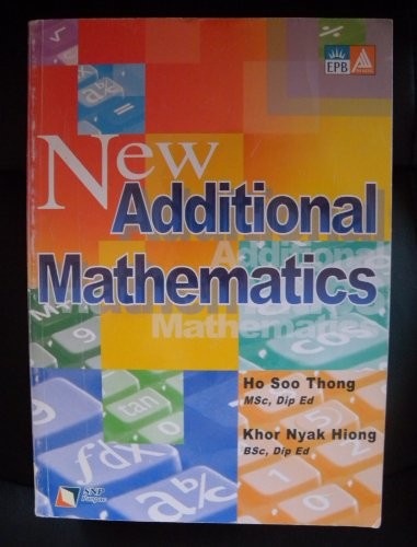 Cover for new additional mathematics