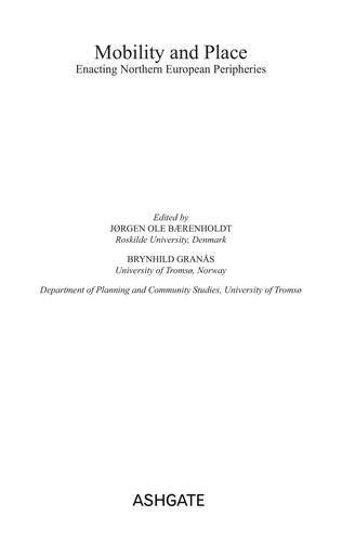Cover for Mobility and place