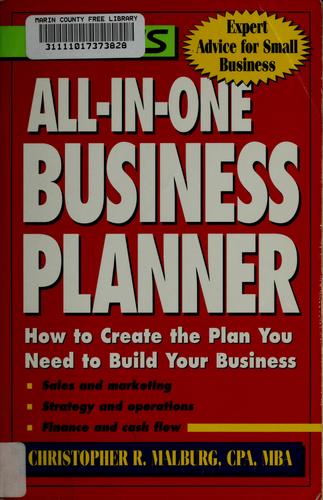 Cover for All-in-one business planner
