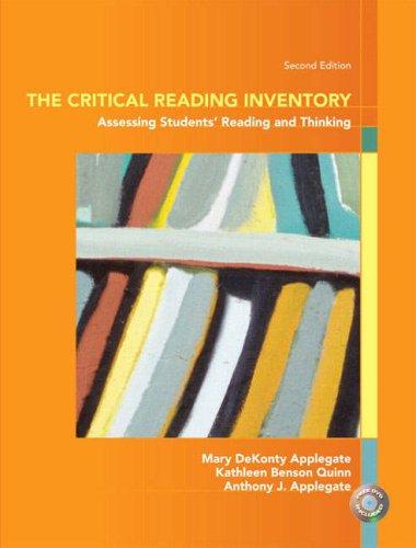 Cover for The Critical Reading Inventory