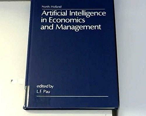 Cover for Artificial intelligence in economics and management