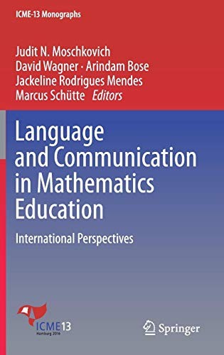 Cover for Language and Communication in Mathematics Education