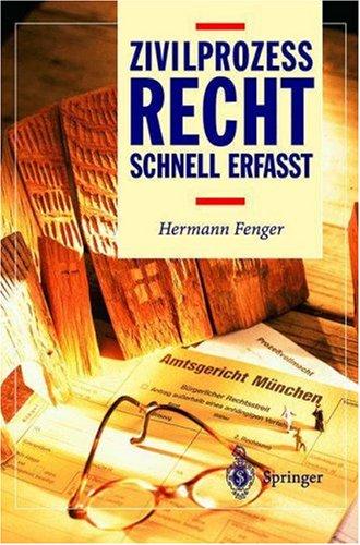 Cover for Zivilprozessrecht - Schnell erfaßt (Recht - schnell erfasst)