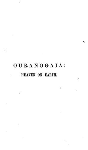 Cover for Ouranogaia: heaven on earth [a poem].