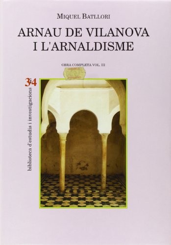 Cover for Arnau de Vilanova i l'arnaldisme