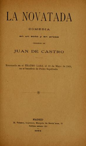 Cover for La novatada