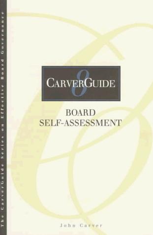 Cover for Board self-assessment