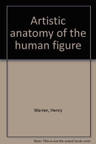 Cover for Artistic anatomy of the human figure