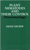Cover for Plant Nematodes and Their Control - Phytonematology