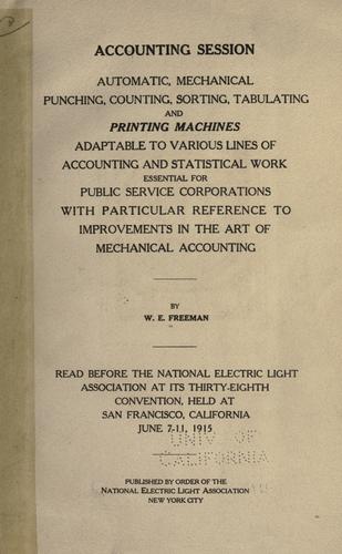 Cover for Automatic, mechanical, punching, counting, sorting, tabulating and printing machines