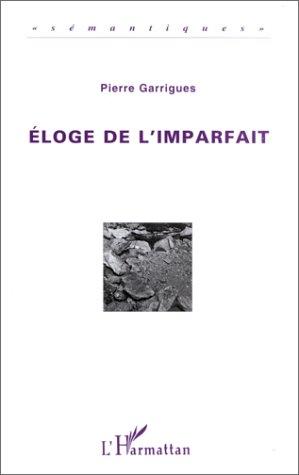 Cover for Eloge de l'imparfait