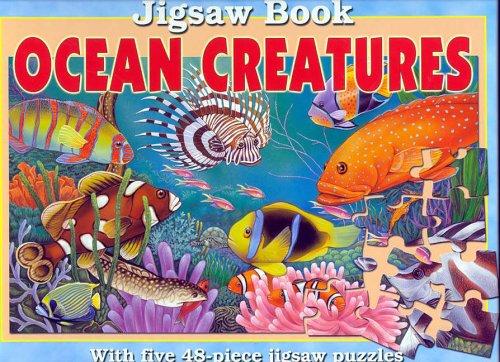 Cover for Ocean Creatures Jigsaw Book