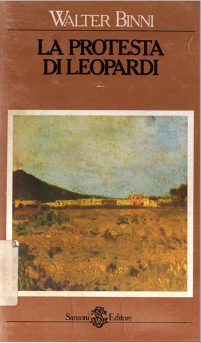 Cover for La protesta di Leopardi