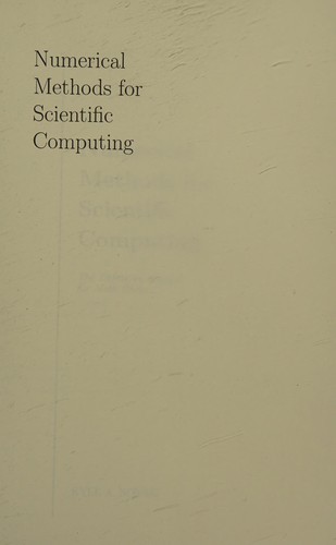 Cover for Numerical Methods for Scientific Computing