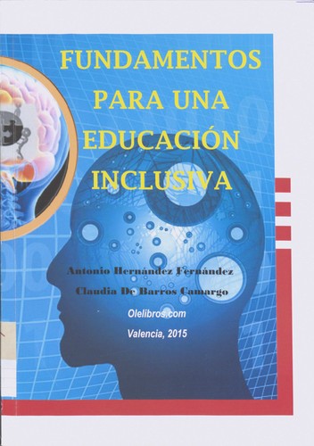 Cover for Fundamentos para una educación inclusiva