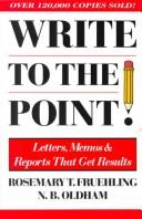 Cover for Write to the point!