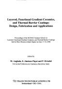 Cover for Layered, Functional Gradient Ceramics, and Thermal Barrier Coatings