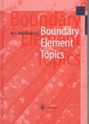 Cover for Boundary element topics