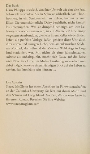 Cover for Die Zeit, die uns noch bleibt