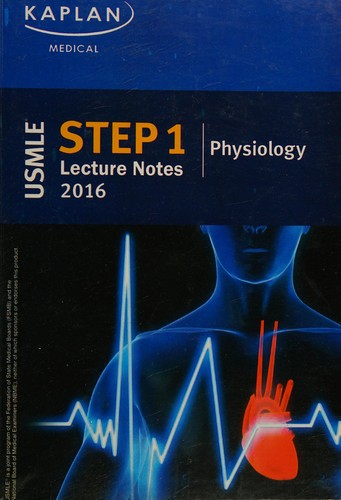 Cover for USMLE Step 1 Lecture Notes 2016